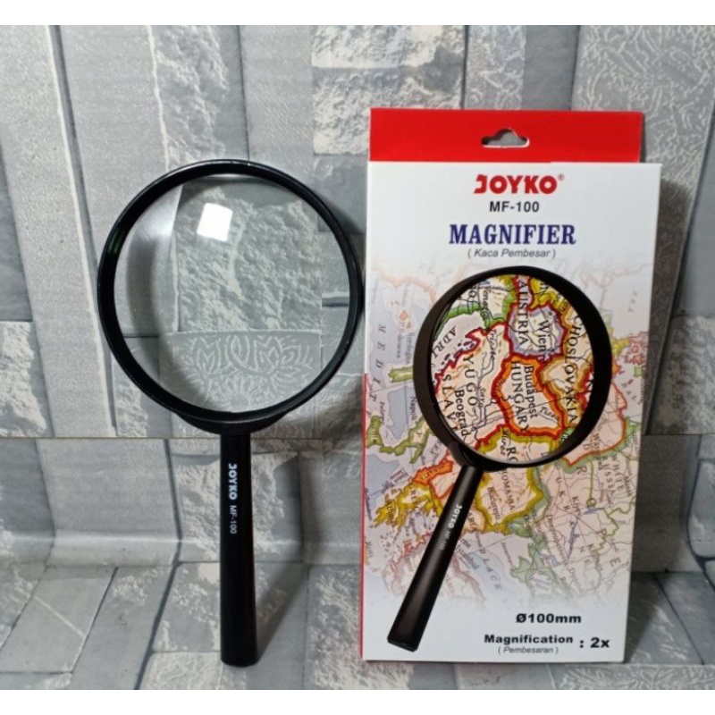 

Kaca Pembesar Joyko Magnifier 100mm