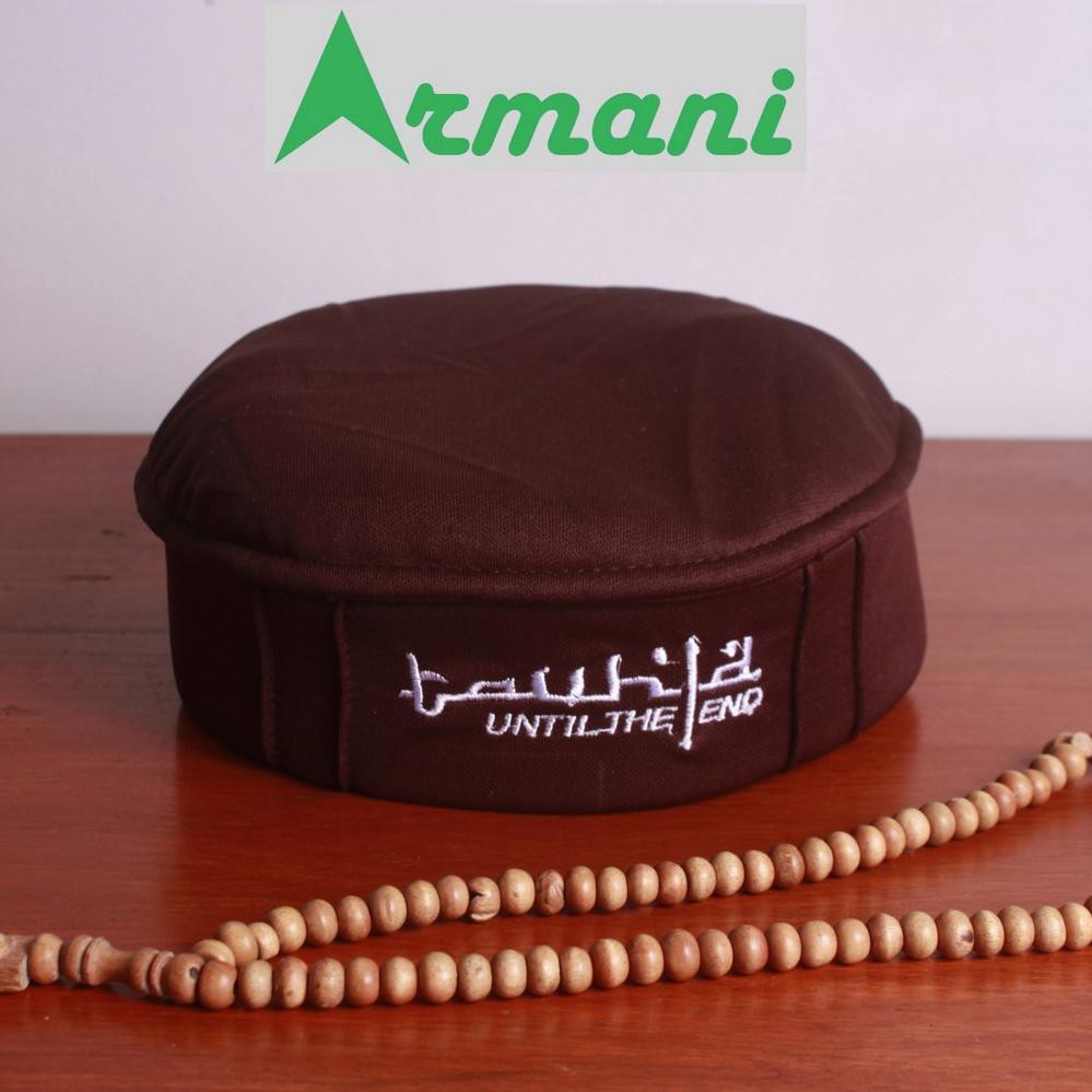 SUPER SALE Peci Pakol Bordir Tauhid Latin All Size Dewasa