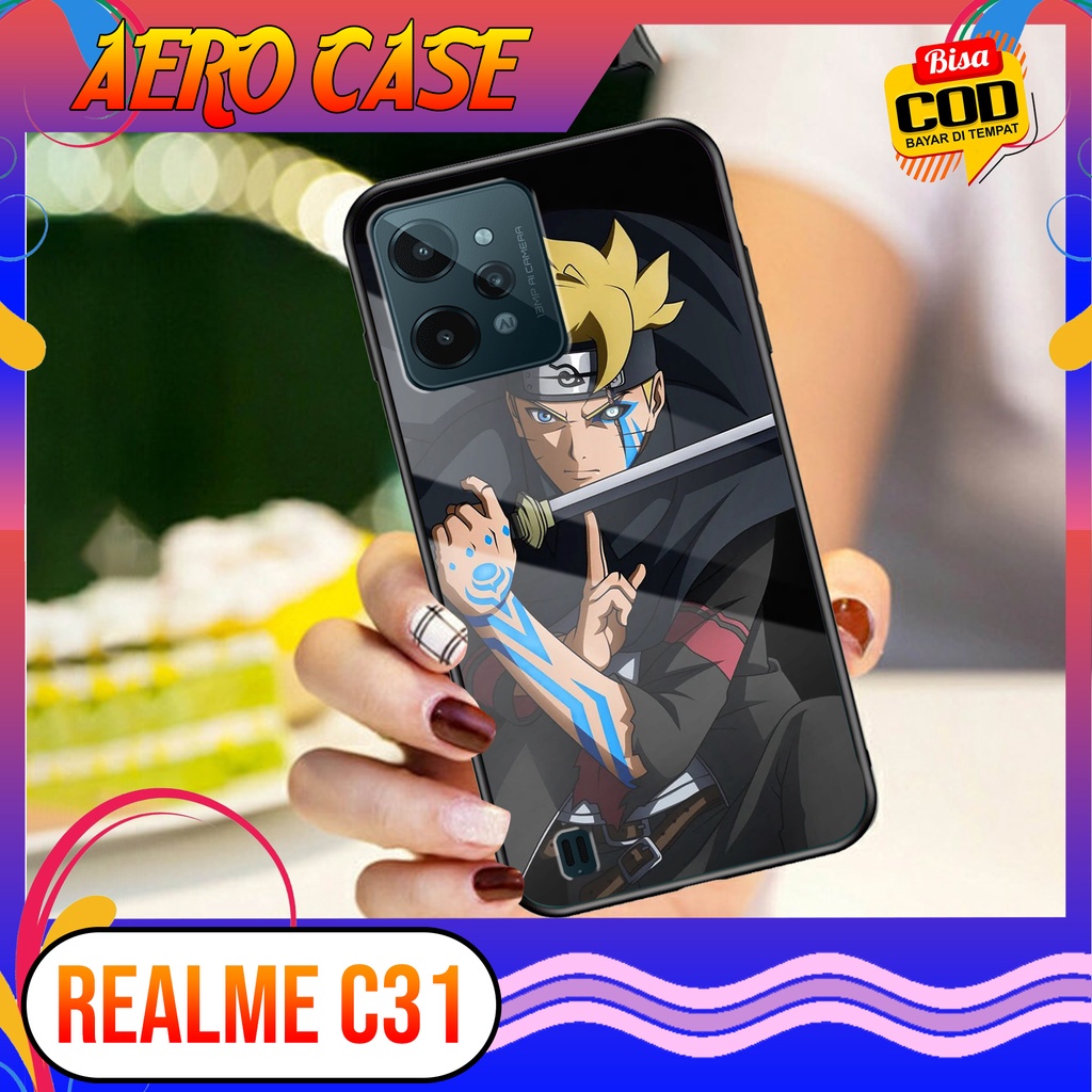 Case Realme C31 - Casing Realme C31 Terbaru 2021 AERO CASE [ MOTIF ANIME NRTT ] Silikon Realme C31 -
