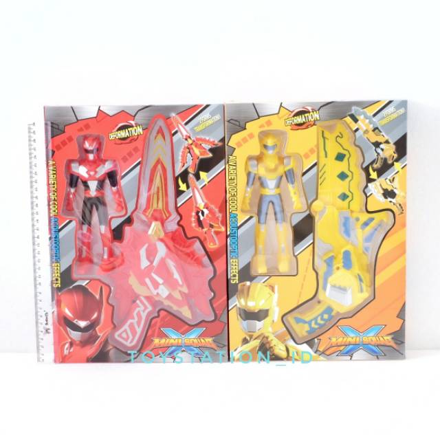 Mainan senjata dan figure robot mini force miniforce Lucy sammy volt max rtv