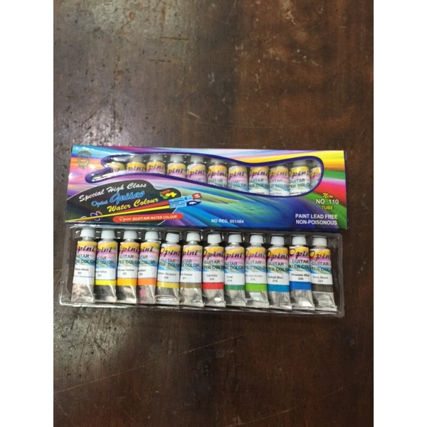 

Watercolour media guitar no 110