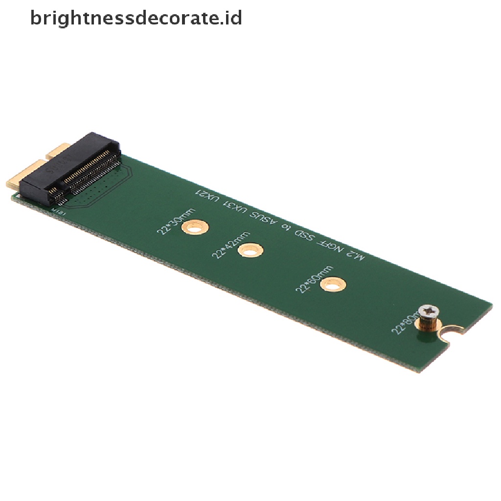 1 Pc Kartu Adapter Extension M.2 Ngff Ssd To 18 Pin Untuk Ux31 Ux21 Ux21E Ux31A