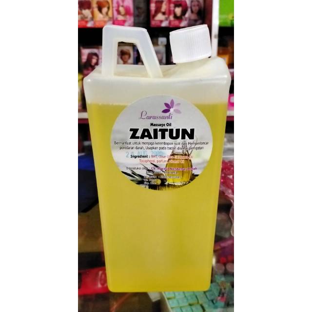 larassanti minyak zaitun 1 liter
