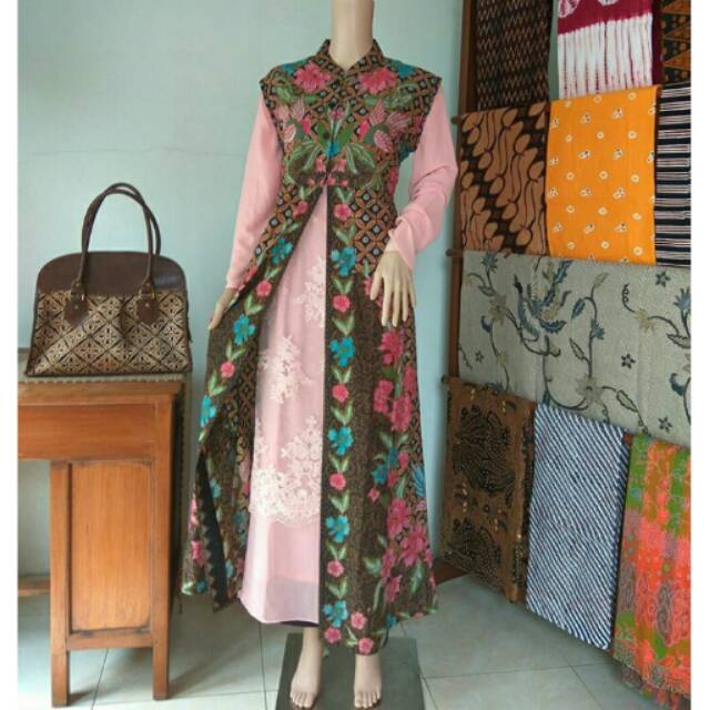 Outer Batik / Cardigan  Batik panjang