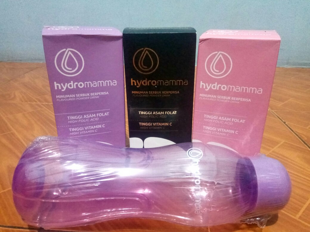 Paket 3 Box Hydromamma gratis Tumbler Original Hydromama