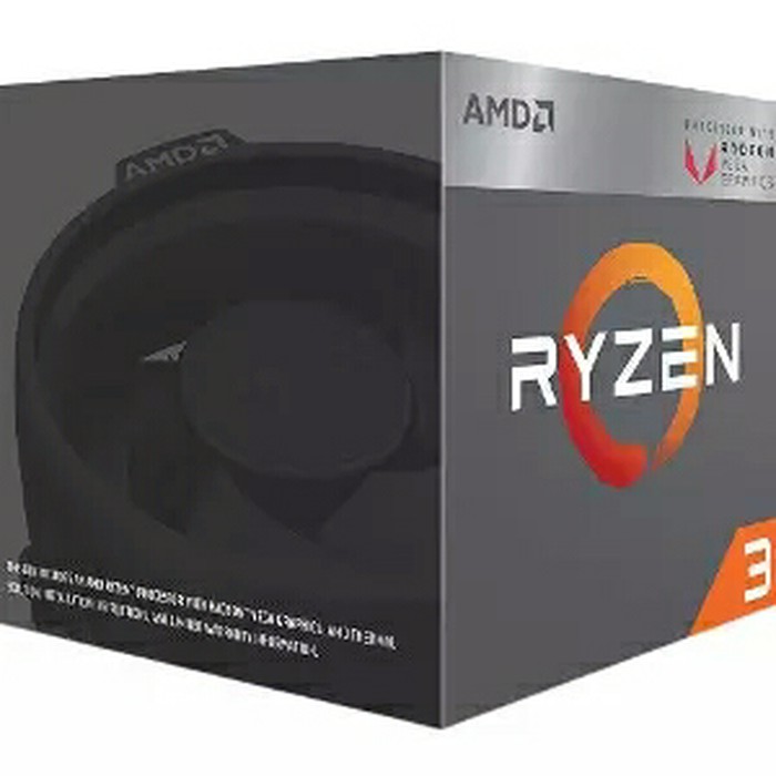 Processor AMD AM4 Ryzen 3 2200G Box Wraith Cooler Berkualitas Murah Berkualitas
