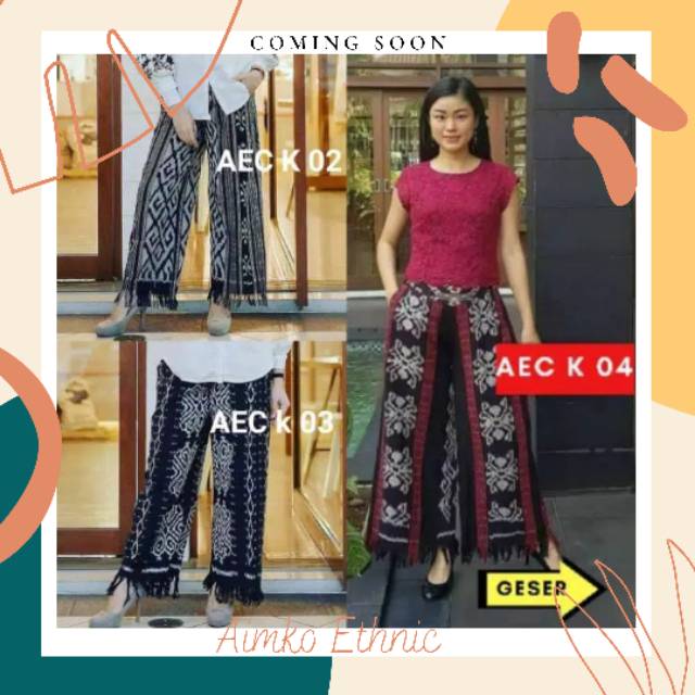 celana Kulot tenun celana tenun kulot tenun celana etnik kulot etnik kulot tenun etnik kulot wanita