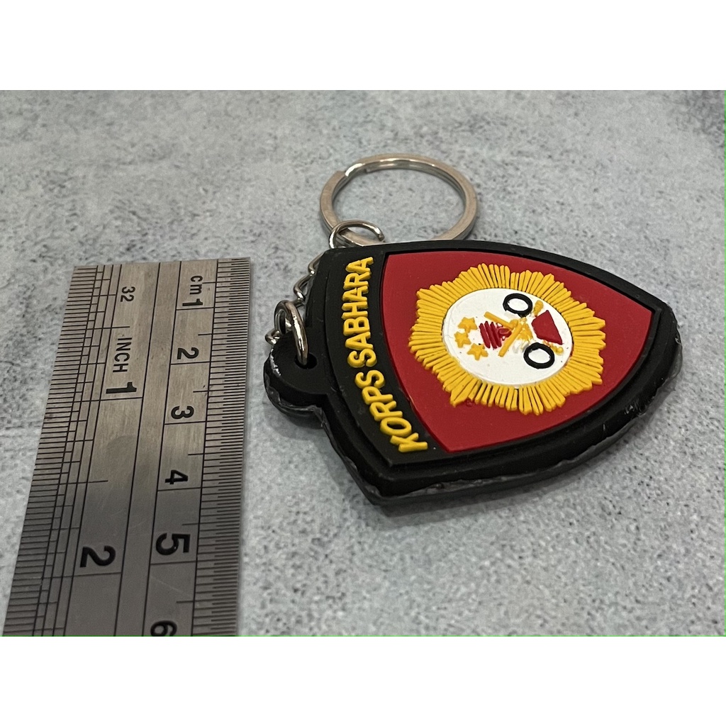 Gantungan Kunci Sabhara| Keychain |Gantungan Kunci Karet Korps Sabhara