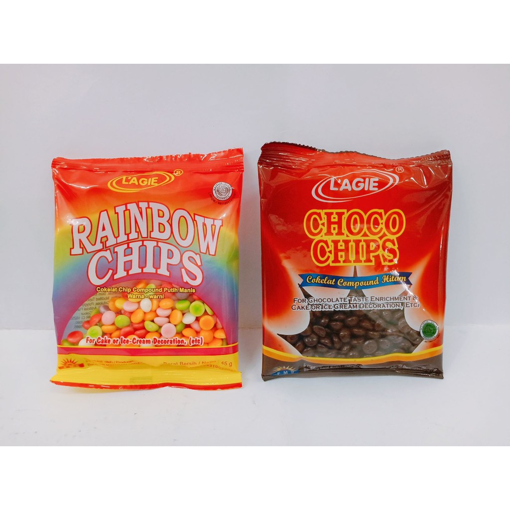 

L'AGIE CHOCO CHIP 45GR