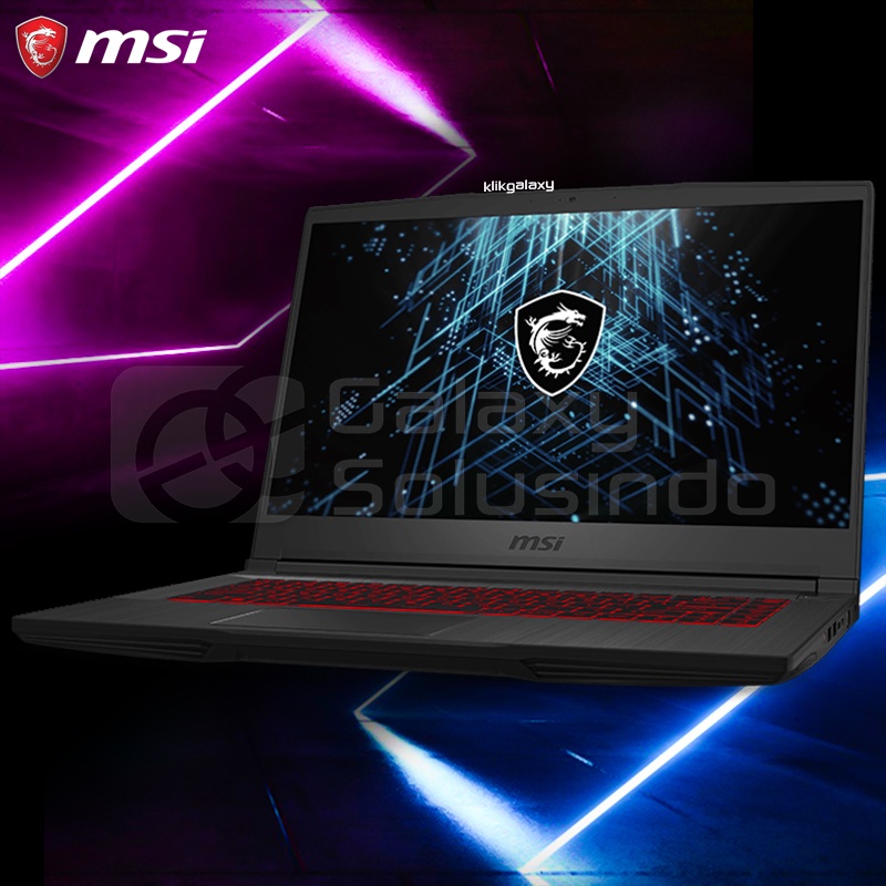 MSI GF63 11SC 654ID - THIN Core i5-11400H, 512GB-SSD, 8GB, GTX1650-4GB, 15.6&quot;, Win11Home Gaming Notebook