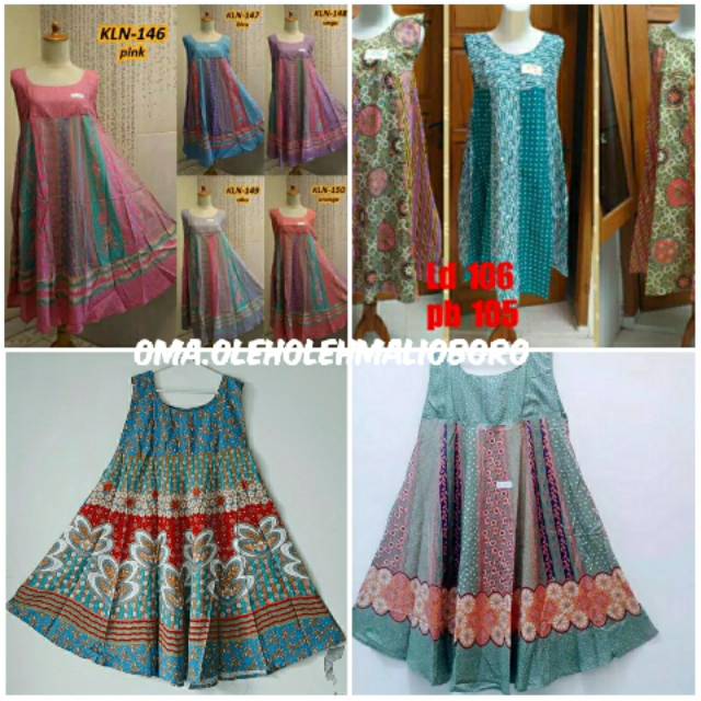 DASTER IBU DASTER YUKENSI DASTER PAYUNG TANPA LENGAN / DASTER BATIK BAHAN PREMIUM DASTER HAP