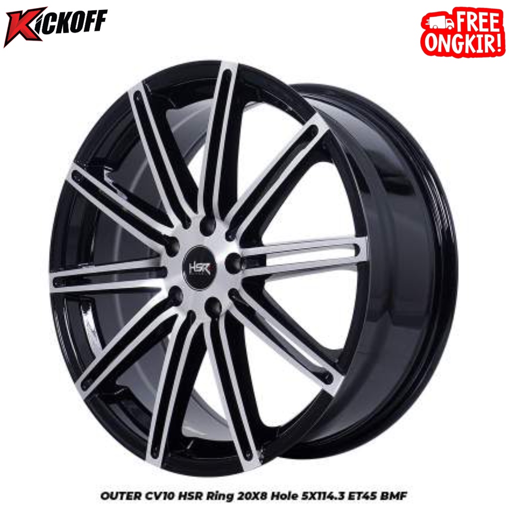 Velg HSR Racing Ring 20 Buat Xpander Harrier Creta Camry Civic DLL