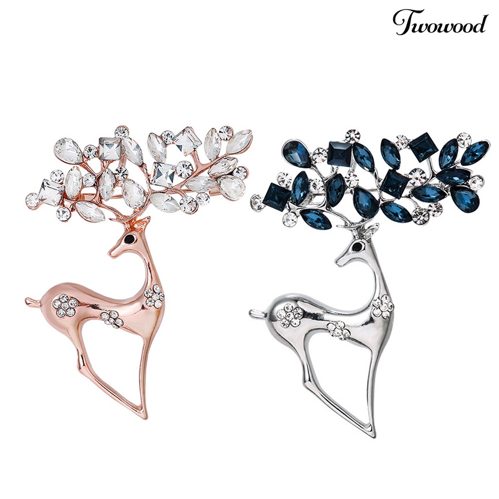 Bros Pin Mini Bentuk Rusa Untuk Dekorasi Pakaian Wanita