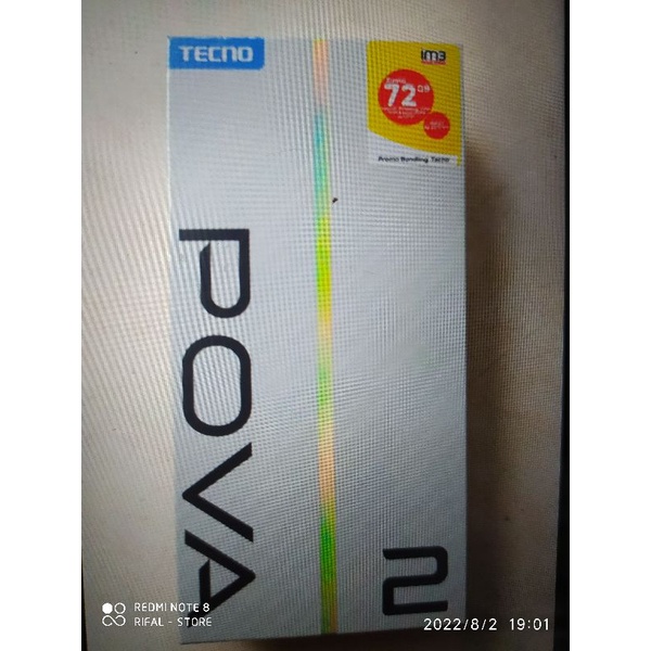 TECNO POVA2 6/128 GARANSI RESMI