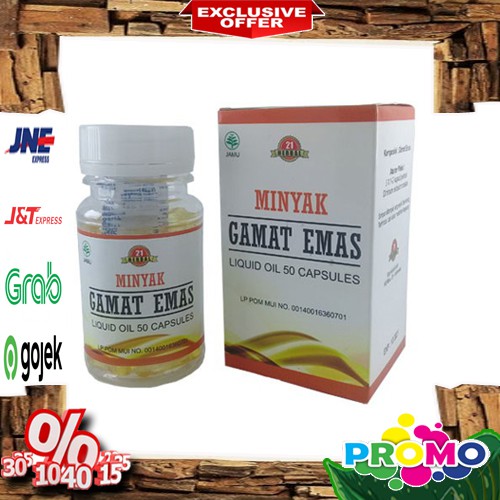 Kapsul Minyak gamat emas herbal 21