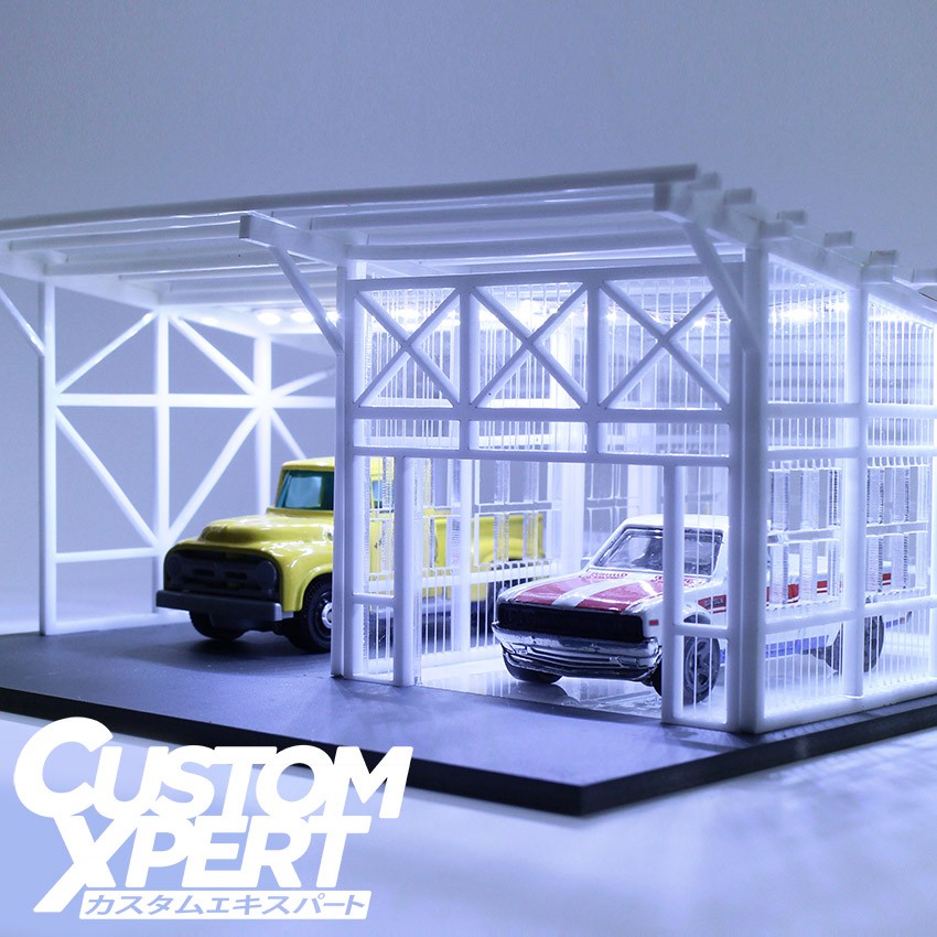 Diorama Diecast / Seri Classic Garage / Ready to Assemble