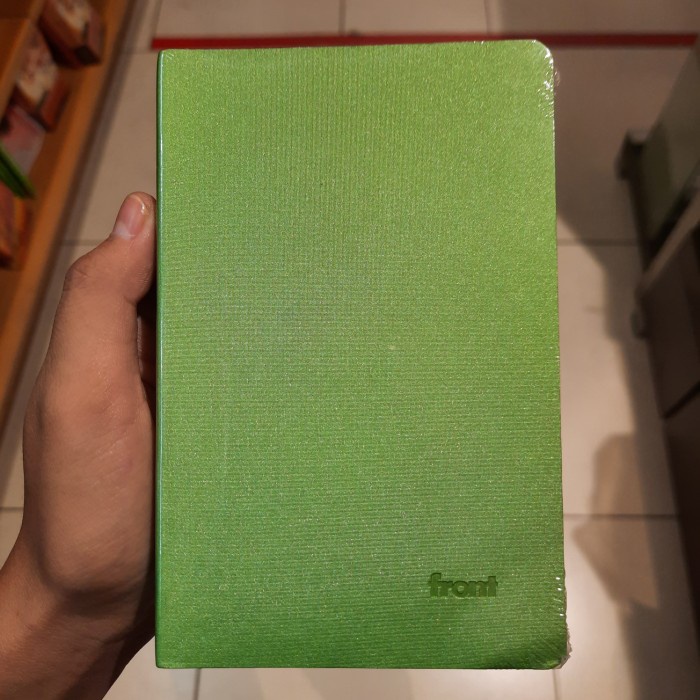 

Cantik Front Notebook D12 A6 Green Bergaransi