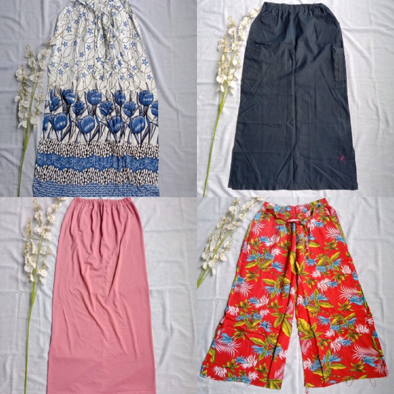 Preloved|Rok panjang|Rok payung|Rok span|Kulot