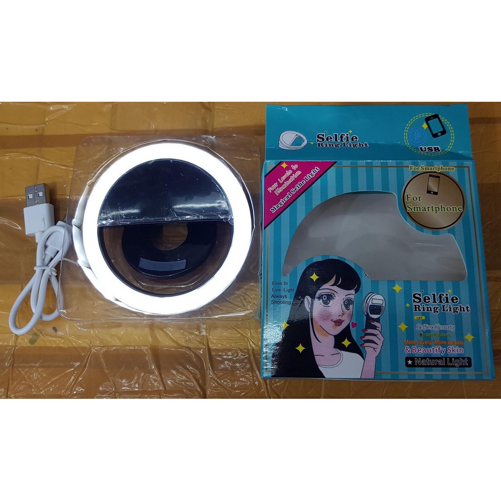 Lampu Selfie untuk kamera camera HP handphone Ring Light Selfie LED