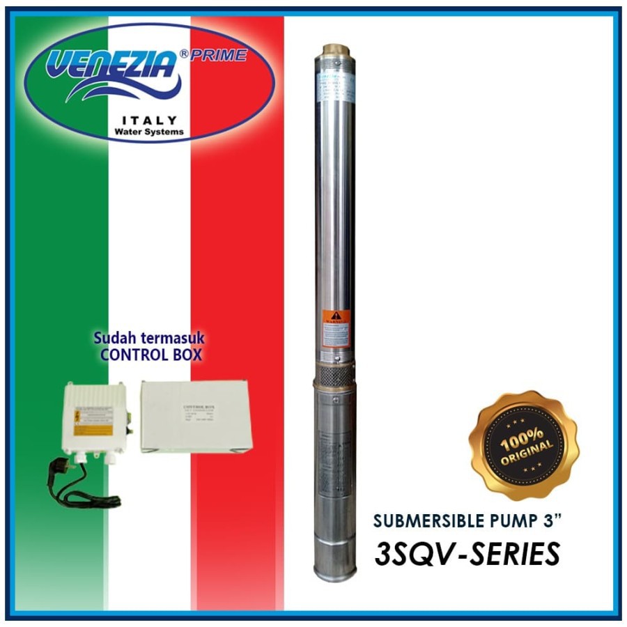 POMPA SUBMERSIBLE VENEZIA 3 SQV 3-16 (50M Cable)