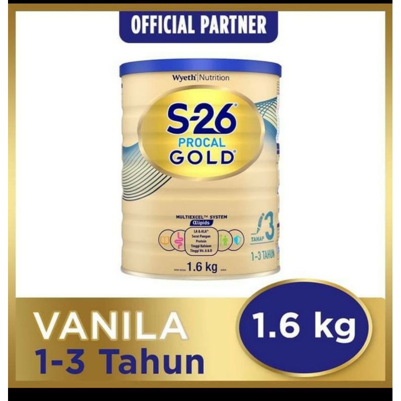 S-26 PROCAL Gold Tahap 1-3  uk 1,6kg