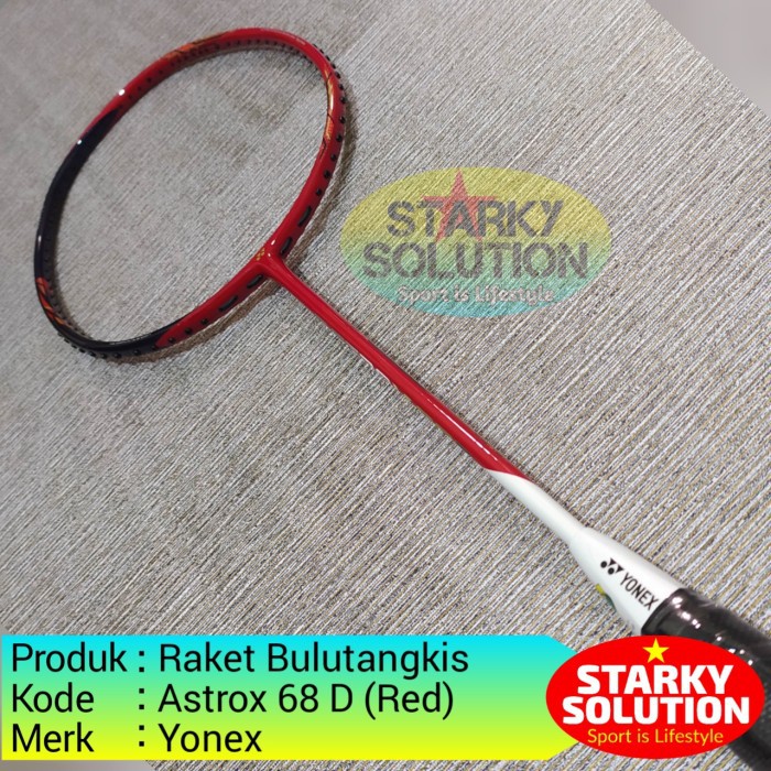 mantul habis badminton YONEX ASTROX 68D New 68 D Raket Bulutangkis Original