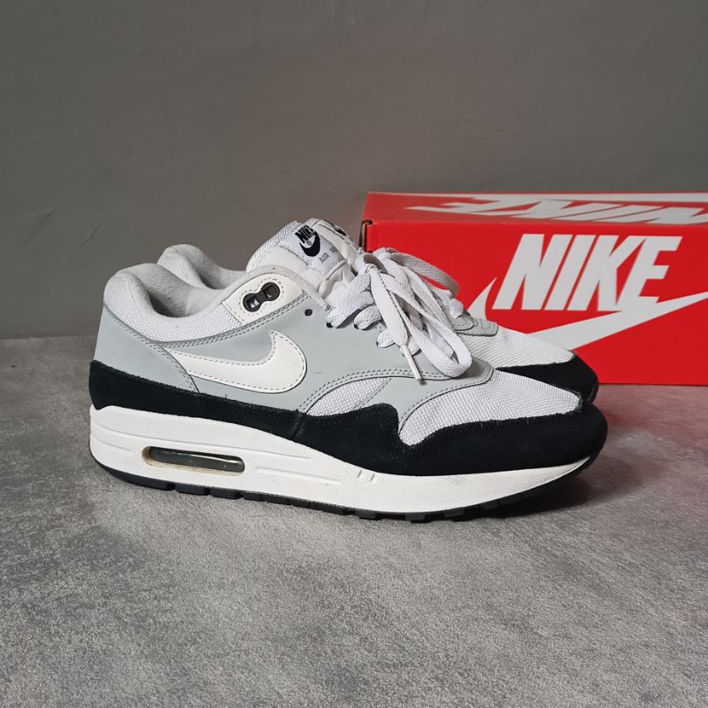 NIKE AIRMAX 1 WOLF GREY WHITE BLACK