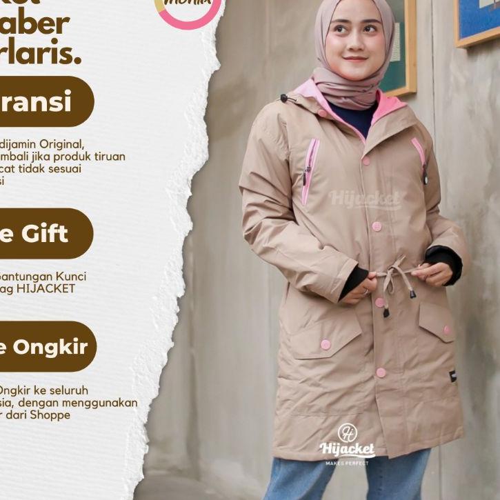 ✈ JAKET WANITA MUSLIMAH MODEL MONTIX SERIES ⭐ HIJACKET® ORIGINAL⭐ ◙
