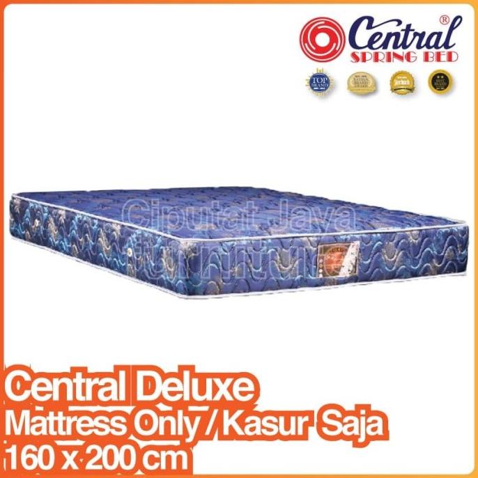 Central Deluxe - Spring Bed - 160 x 200 cm
