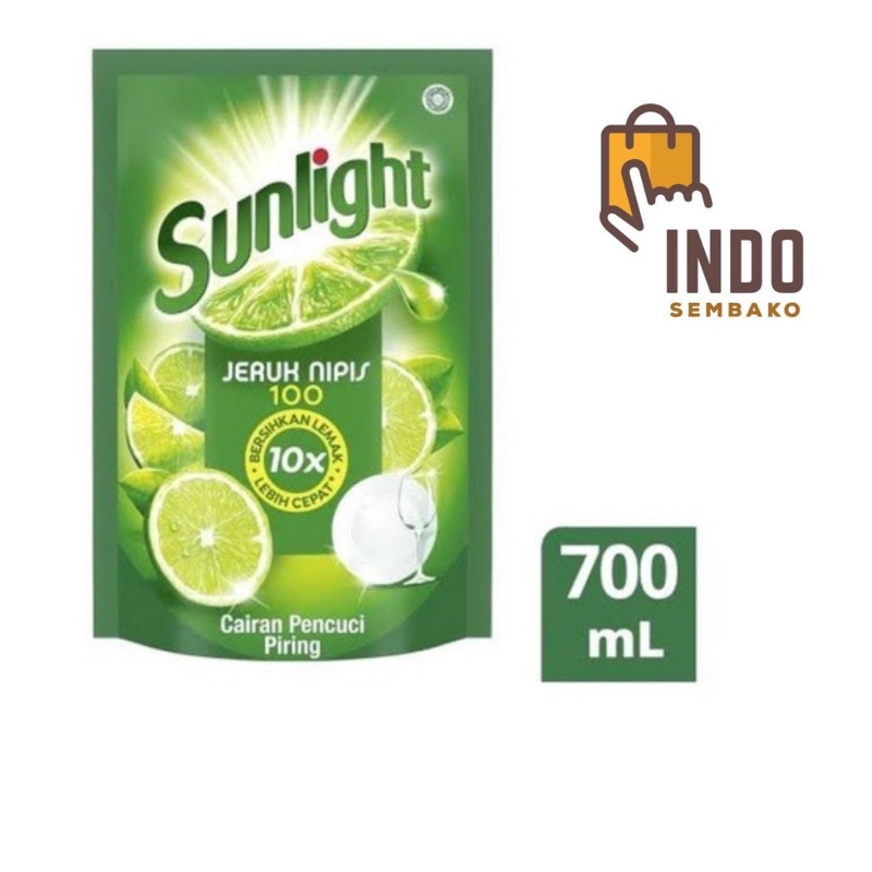 Sunlight 700ml / Sabun Cuci Piring Sunlight 700ml / Sun Light Sabun Cuci Piring