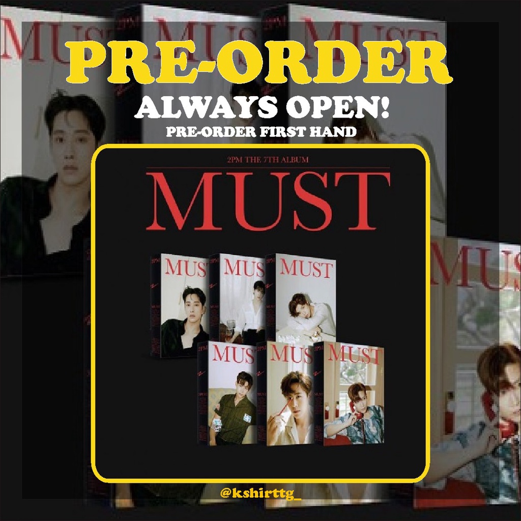 [PRE-ORDER] 2PM Album Vol. 7 - MUST (Limited Edition)