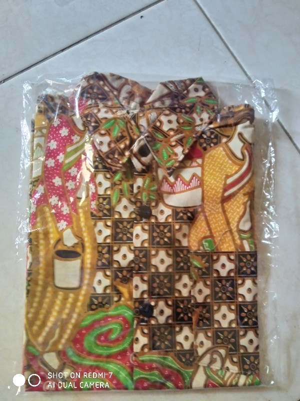 Kemeja Batik Anak 7- 9 Tahun Size Xl