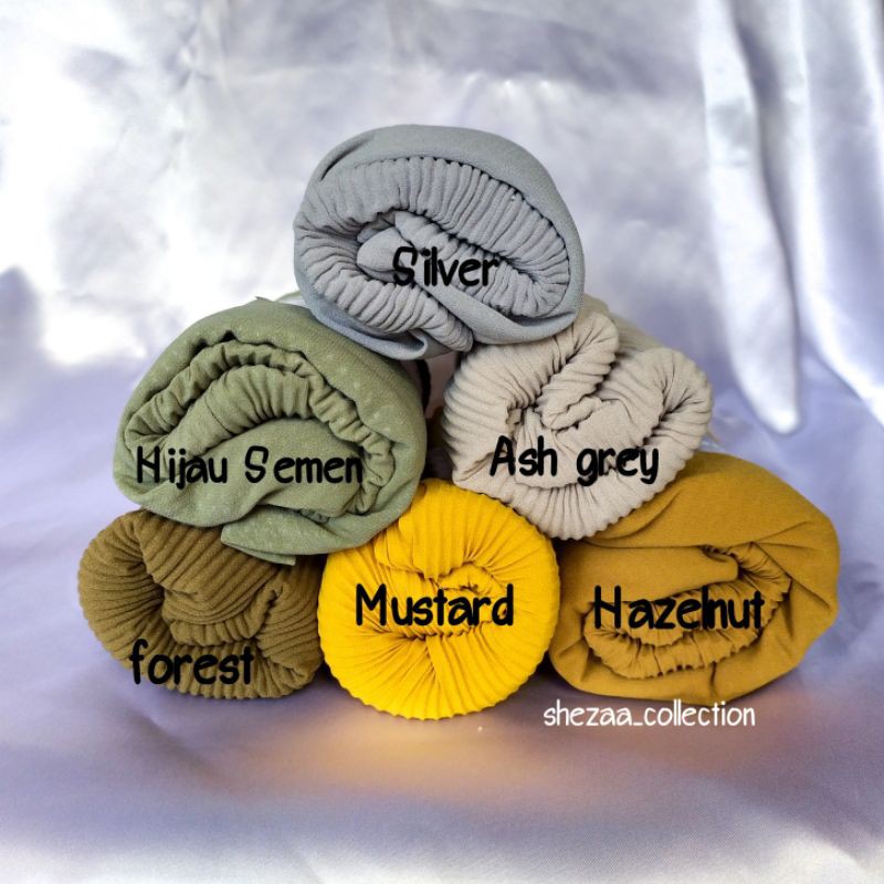 [PART1] UMAMA PLEATED SHAWL PASHMINA PLISKET / PRISKET CERUTY ARMANY-4