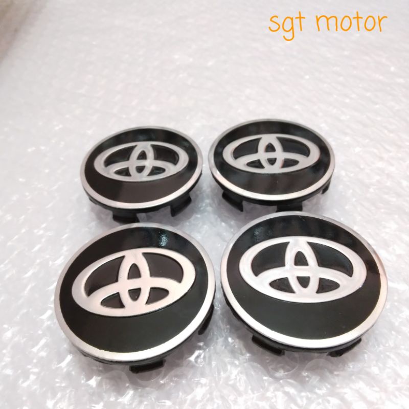 tutup velg dop roda agya calya hitam polish chrome