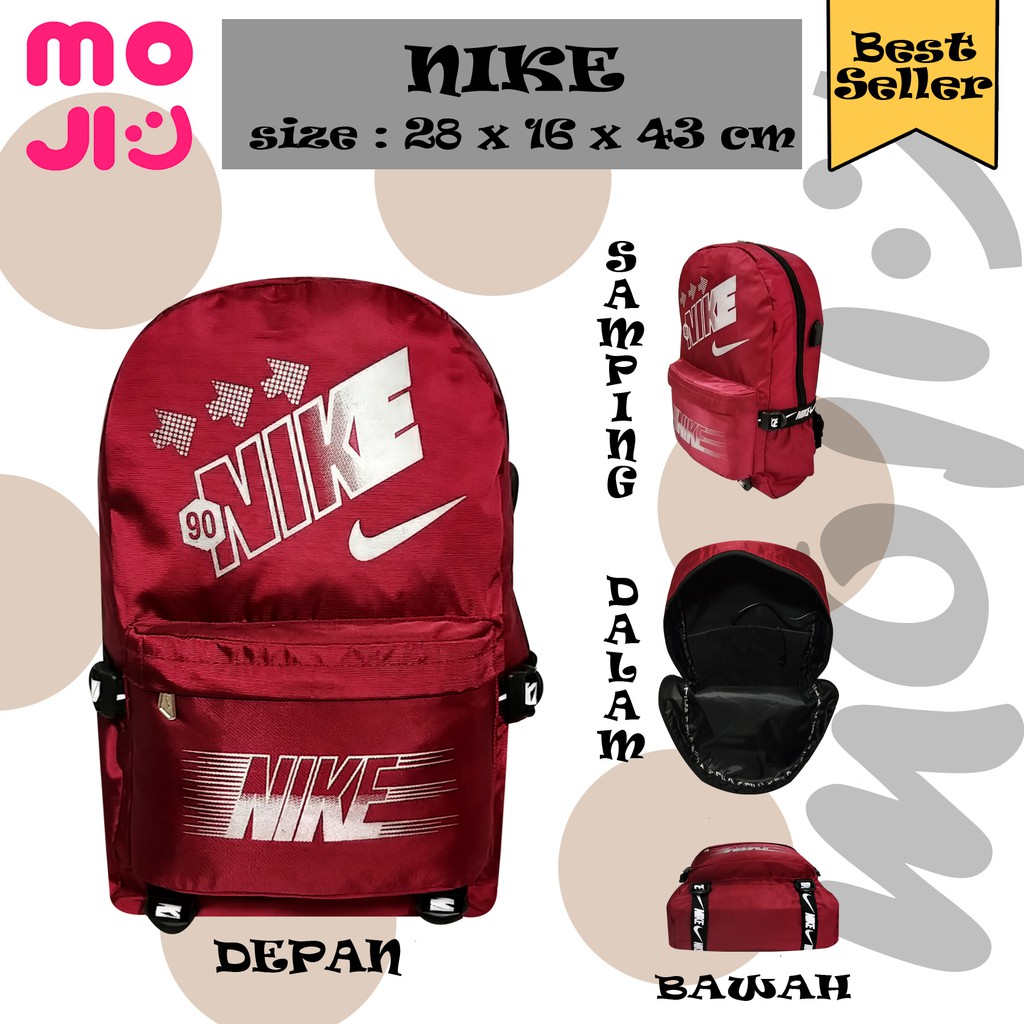 Tas Ransel Pria / Tas Multifungsi NK Sporty Import