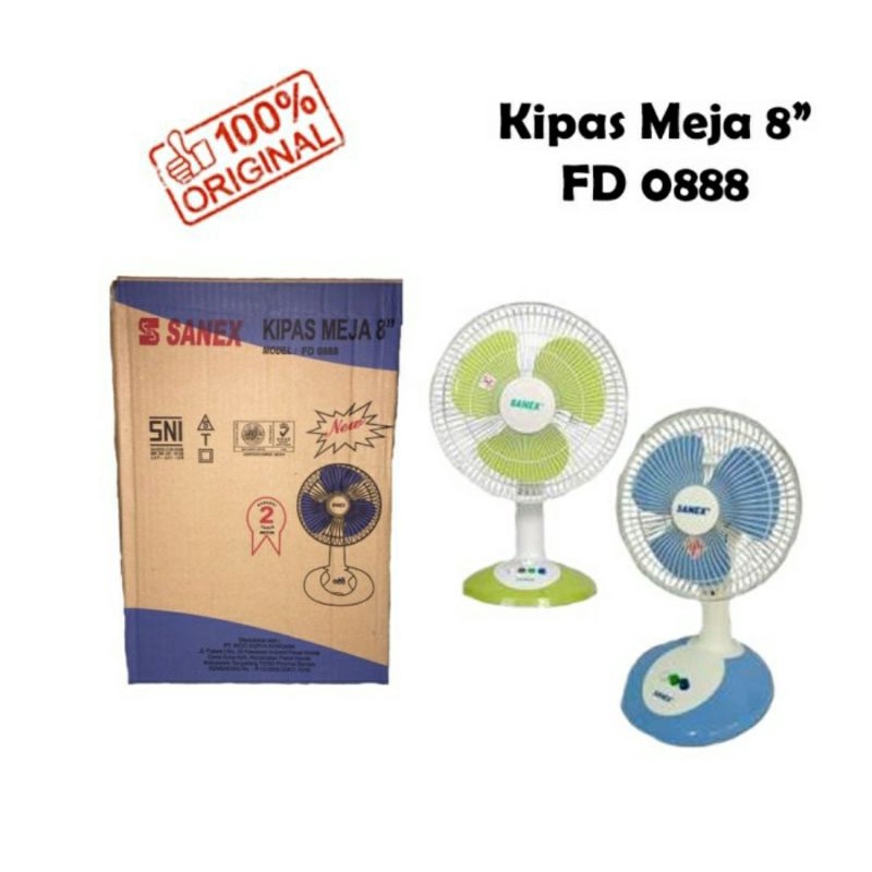 Kipas Angin Meja Sanex 8 Inch / Desk Fan Sanex 8&quot;