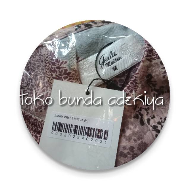 Zafifa Dress Mocca by Geulis