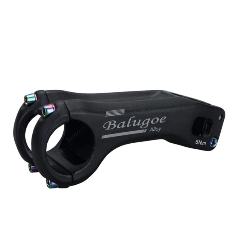 Balugoe Stem Sepeda 31.8mm Panjang 90 mm 17 Derajat Alloy Stem Handlebar Sepeda