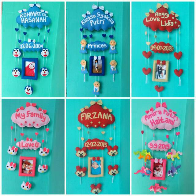 Hiasan dinding karakter  / hiasan pintu karakter / gantungan pintu / gantungan dinding / hello kitty