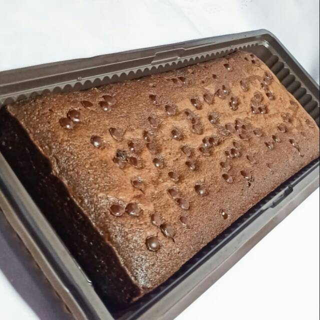 

Brownies crunchy diluar, lumer di dalam