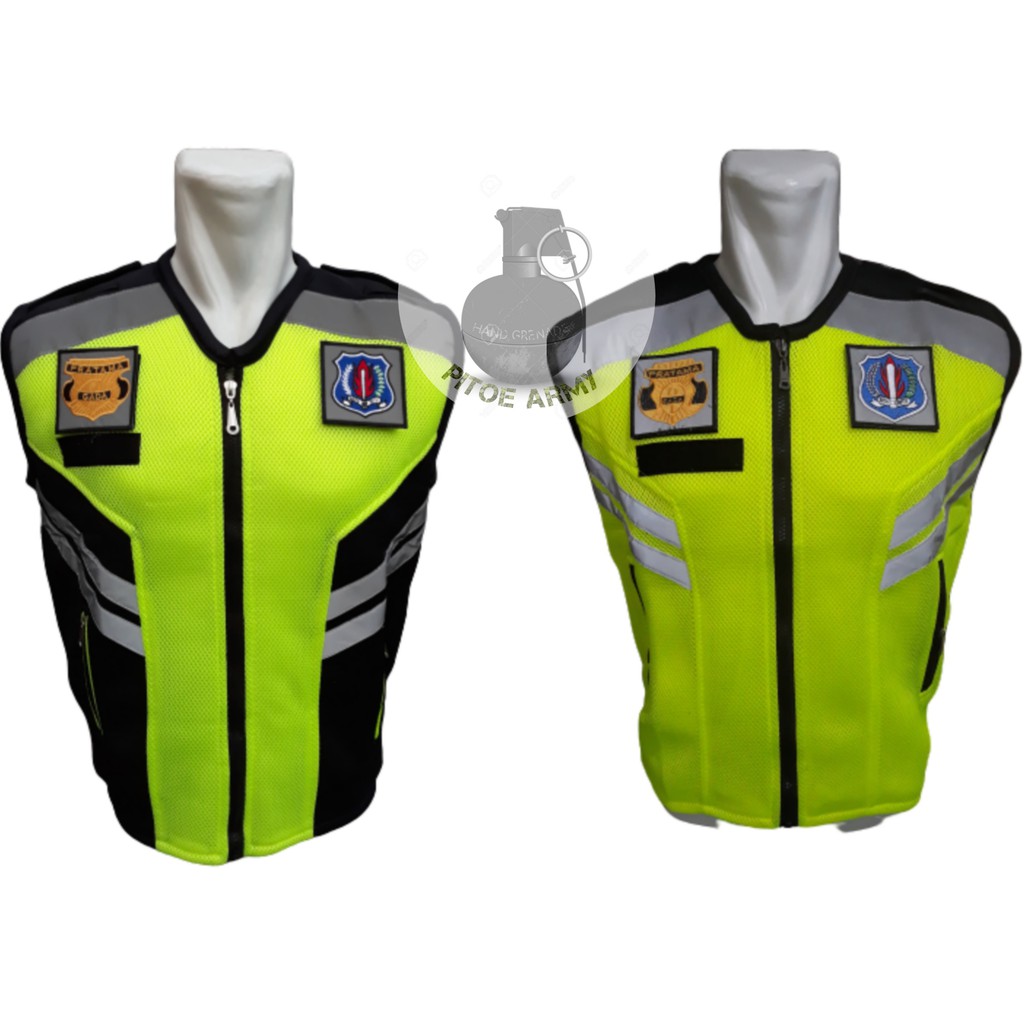 Rompi Security Jaring Tebal - Rompi Satpam - Rompi Security Double Mess - Rompi Security Tebal