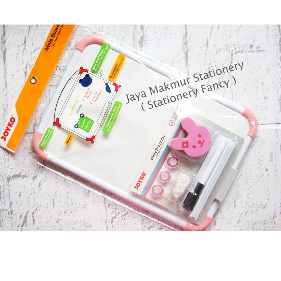 

Baru Papan Tulis Putih Set Whiteboard Set Joyko WBS-160CO