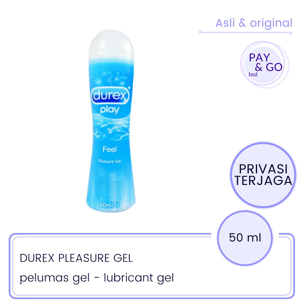 DUREX FEEL PLEASURE GEL 50ML-DUREX PLEASURE GEL 50ML-DUREX LUBRICANT GEL-DUREX GEL LUBRIKASI