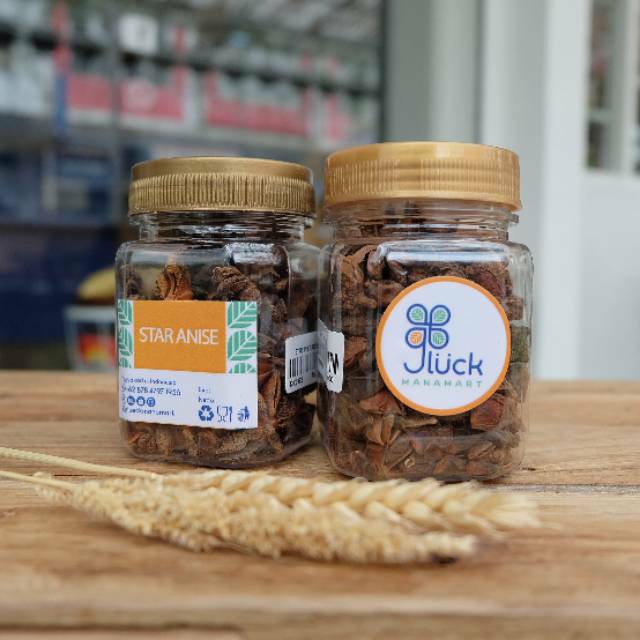 

STAR ANISE (Bunga Lawang) / bunga pekak / Bumbu / rempah - rempah 20 gram