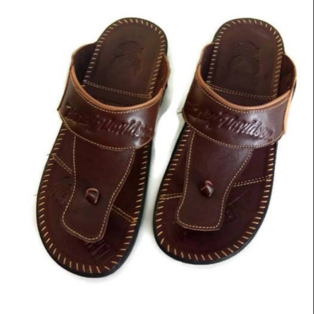 Sandal Kulit pria original 100% terbaru