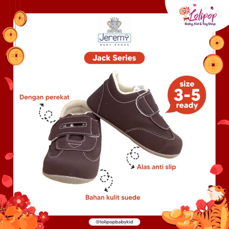 JEREMY BABY SEPATU COWOK JACK SERIES