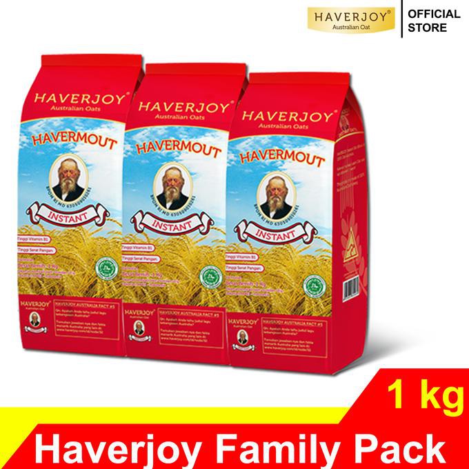 

Ms490 Haverjoy Instant Oatmeal (Australian Oats) 1Kg S5A9