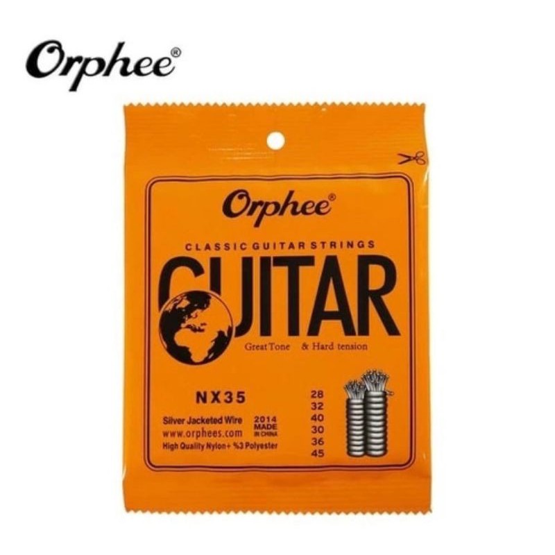 Senar Gitar Classic Clear Orphee NX35