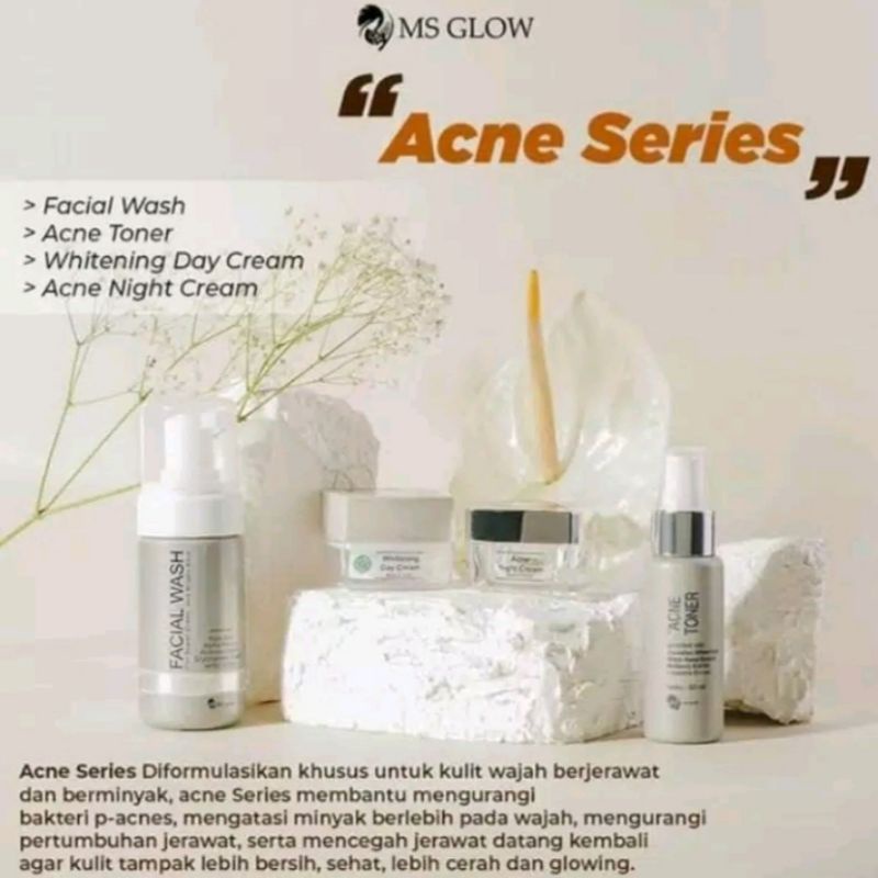 MS GLOW PAKET ACNE / MS GLOW ACNE SERIES