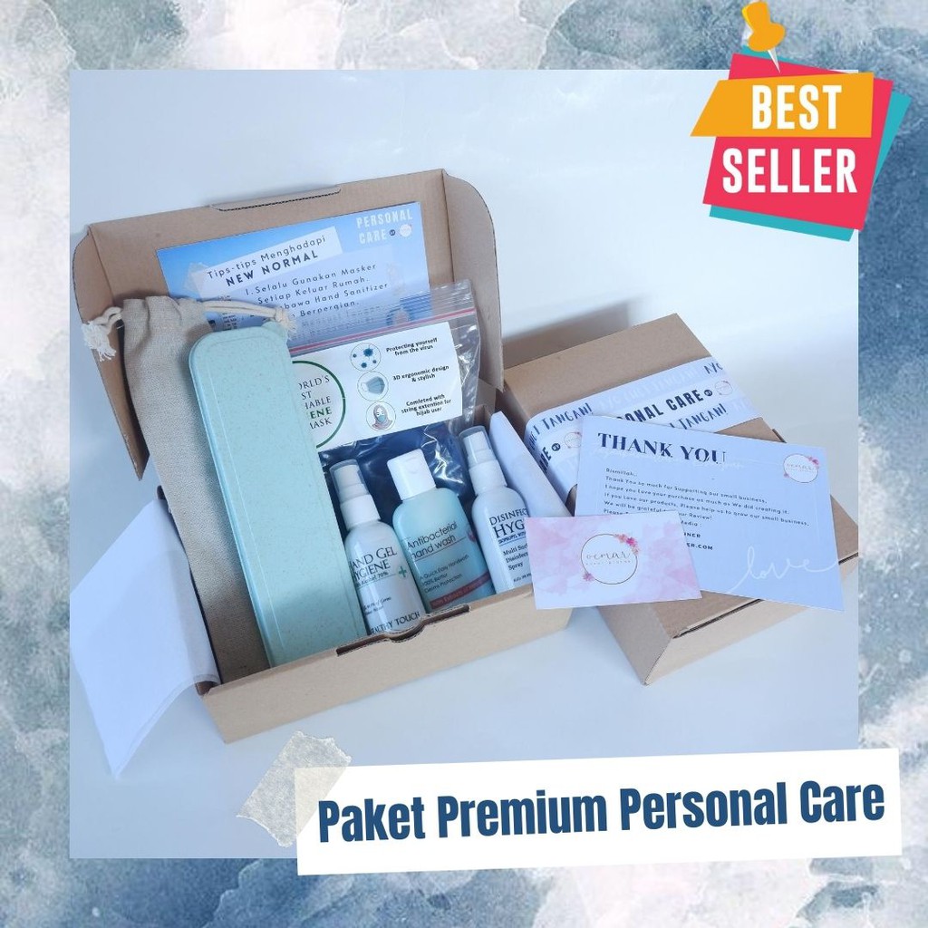 

HAMPERS PREMIUM PERSONAL CARE / NEW NORMAL KIT / GIFT / SOUVENIR / PACKAGE / HAMPERS IDUL ADHA